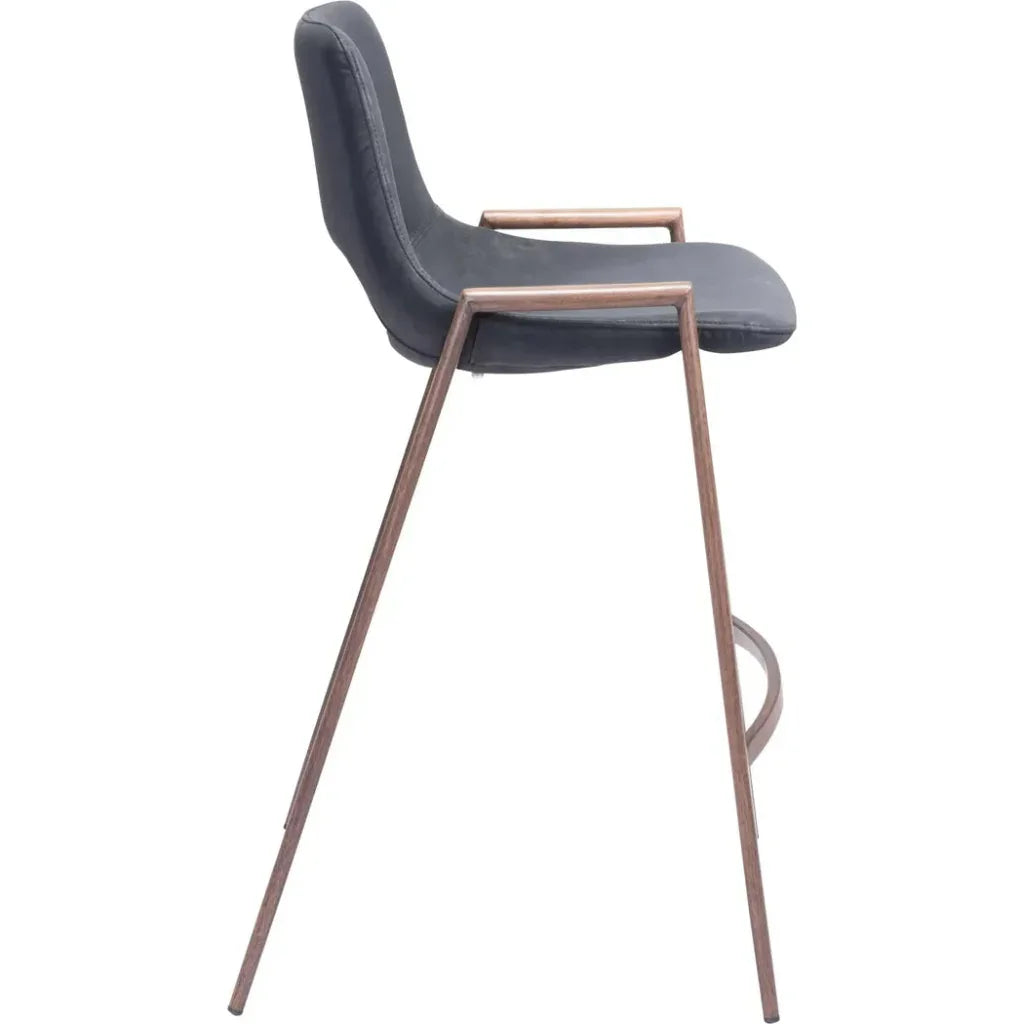 Desi Leather Counter Chair (Set of 2)
