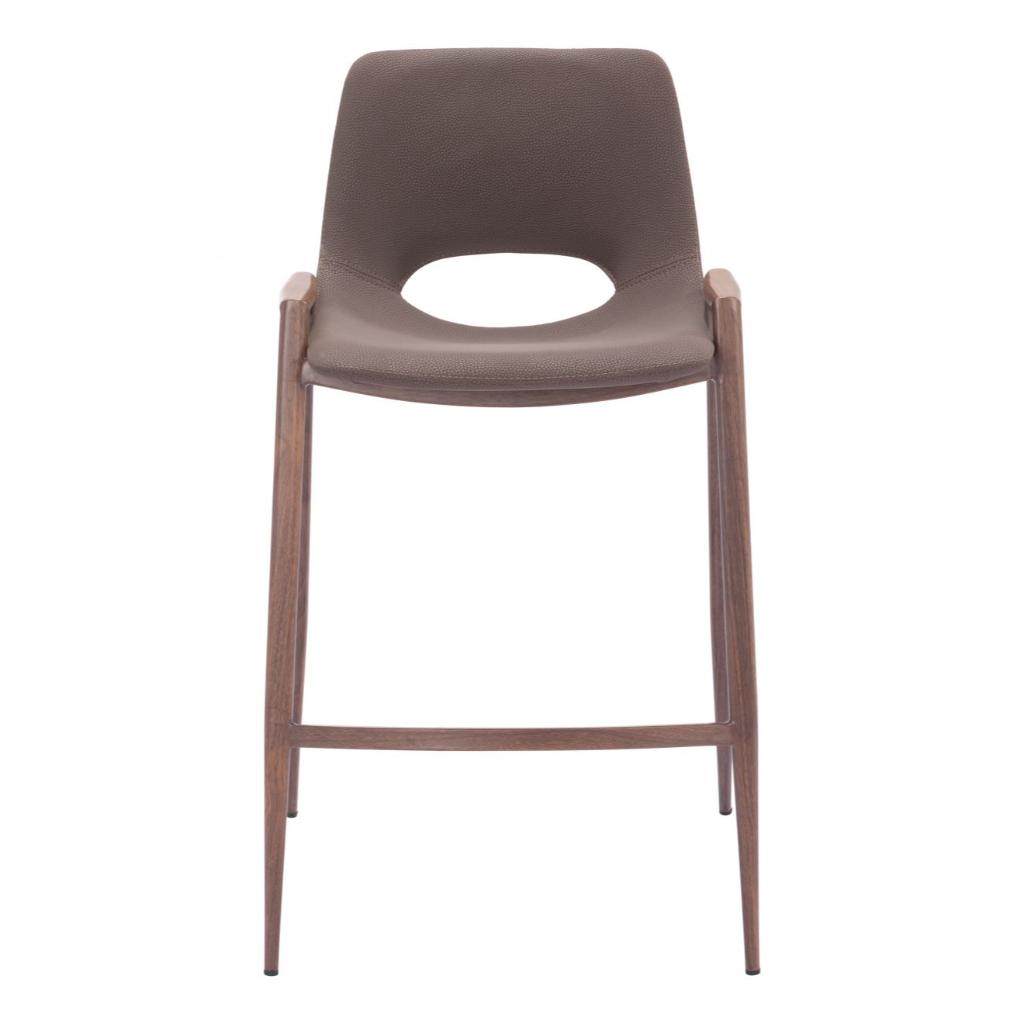 Desi Leather Counter Chair (Set of 2)