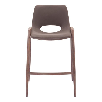 Desi Leather Counter Chair (Set of 2)