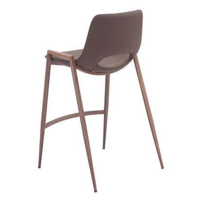 Desi Leather Counter Chair (Set of 2)