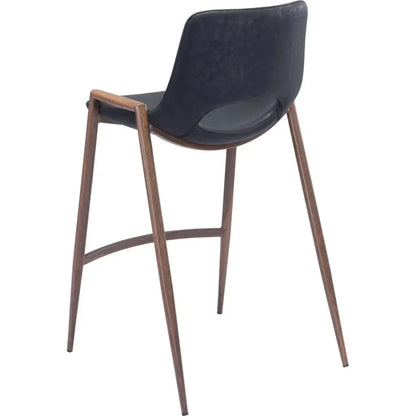 Desi Leather Counter Chair (Set of 2)