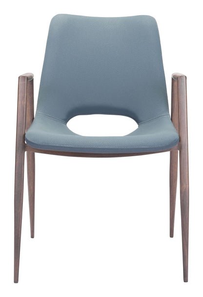 Desi Faux Leather Dining Chair 2PC