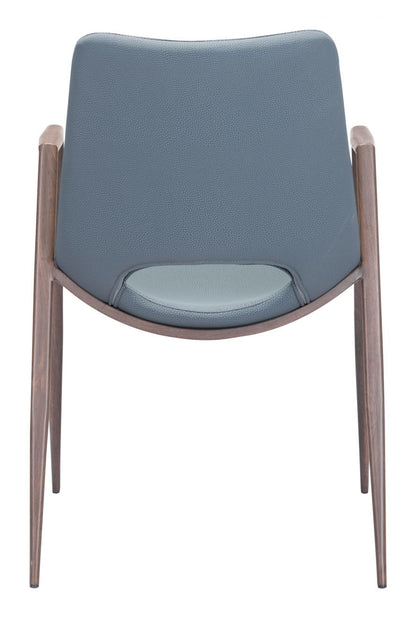 Desi Faux Leather Dining Chair 2PC
