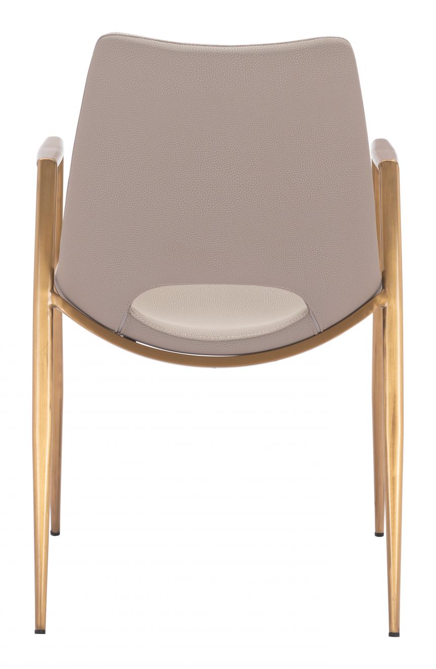 Desi Faux Leather Dining Chair 2PC