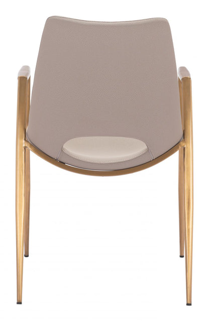 Desi Faux Leather Dining Chair 2PC