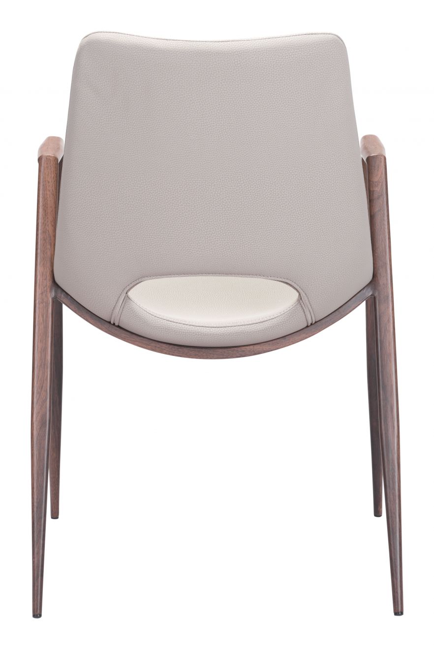Desi Faux Leather Dining Chair 2PC