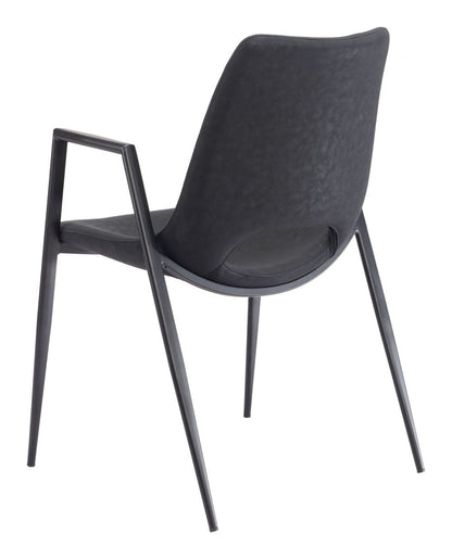 Desi Faux Leather Dining Chair 2PC