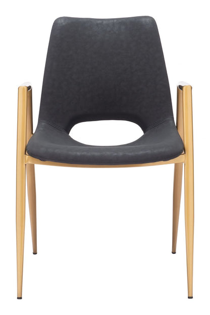 Desi Faux Leather Dining Chair 2PC