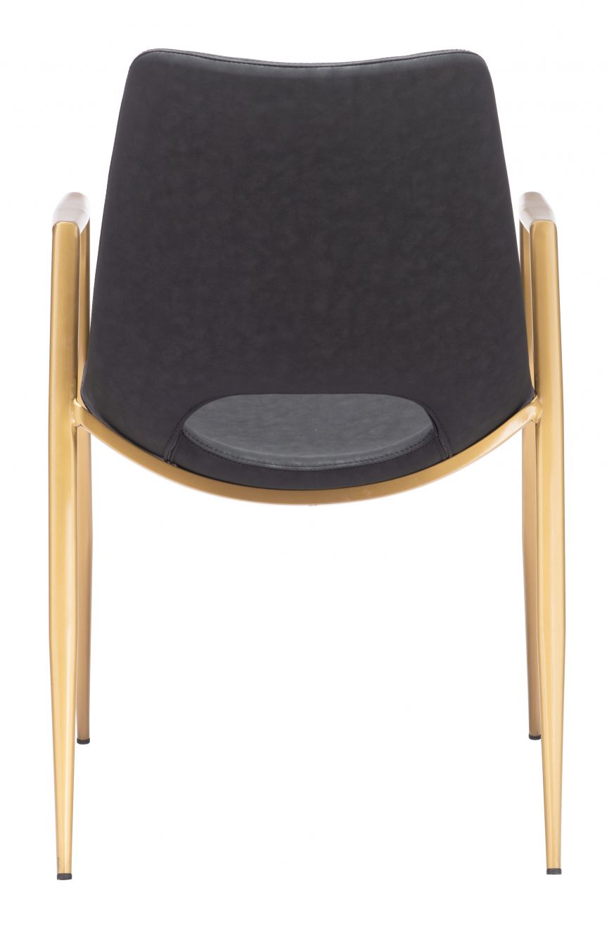 Desi Faux Leather Dining Chair 2PC