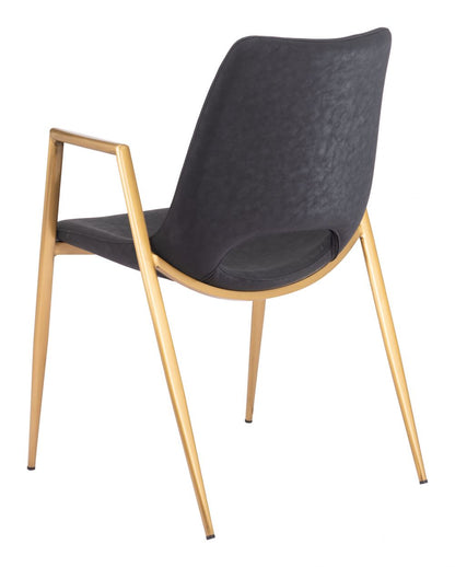 Desi Faux Leather Dining Chair 2PC