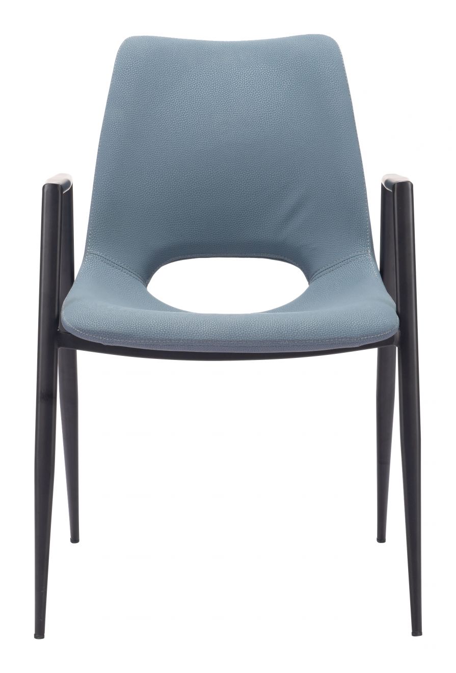 Desi Faux Leather Dining Chair 2PC