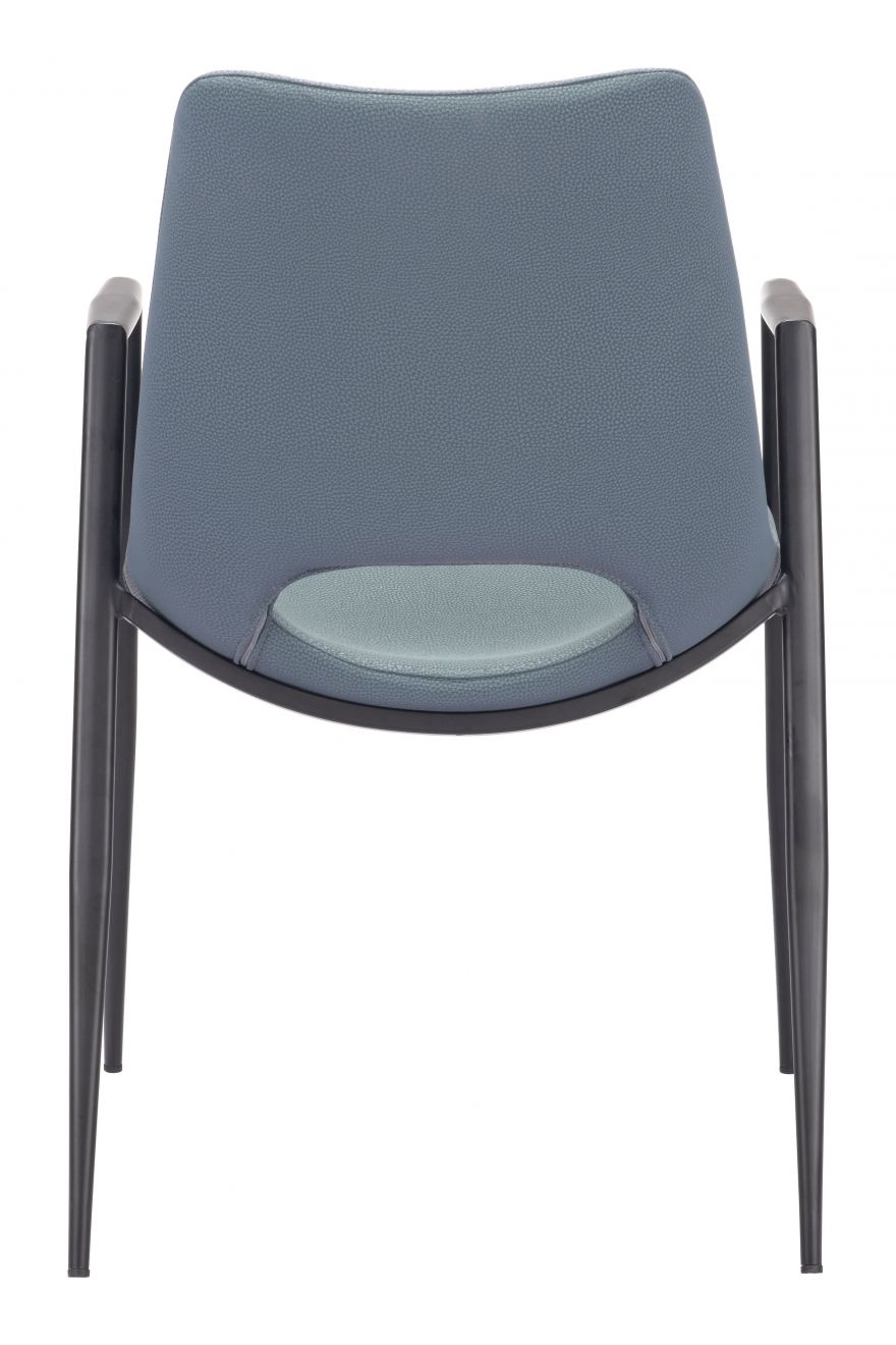 Desi Faux Leather Dining Chair 2PC