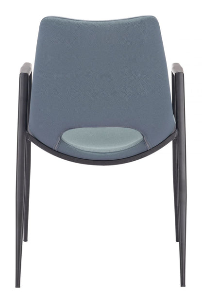 Desi Faux Leather Dining Chair 2PC