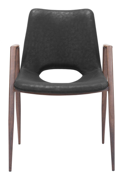 Desi Faux Leather Dining Chair 2PC