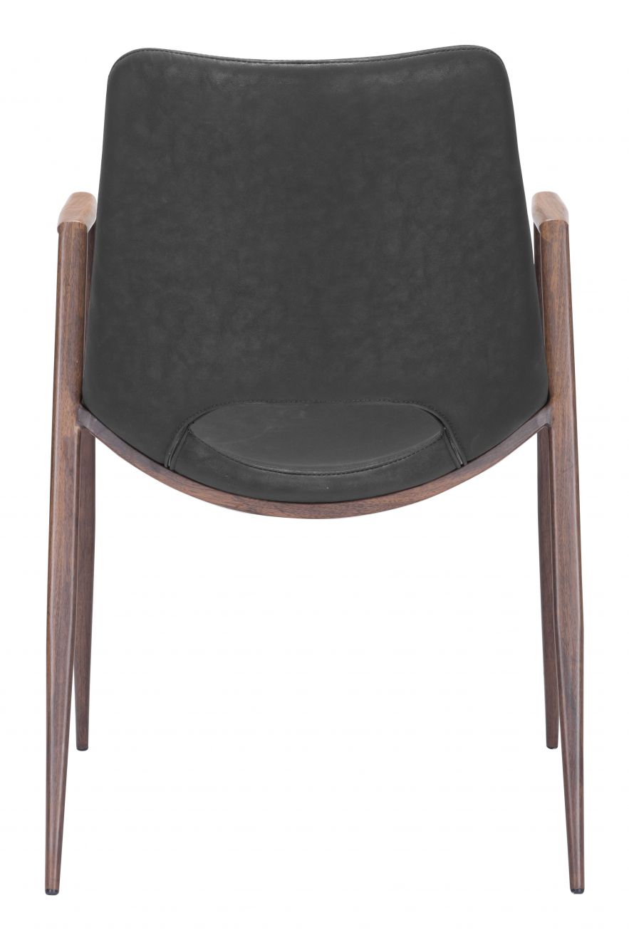 Desi Faux Leather Dining Chair 2PC