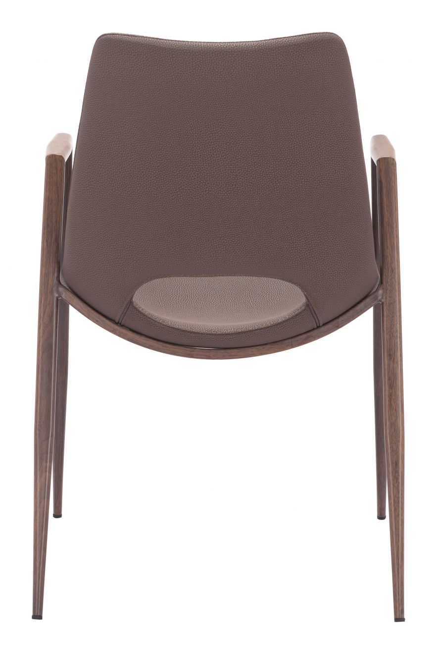 Desi Faux Leather Dining Chair 2PC