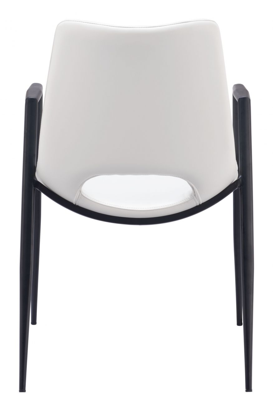 Desi Faux Leather Dining Chair 2PC
