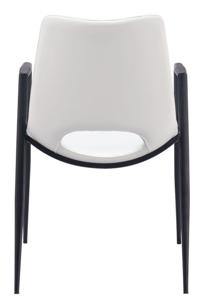 Desi Faux Leather Dining Chair 2PC