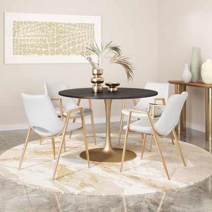 Desi Faux Leather Dining Chair 2PC
