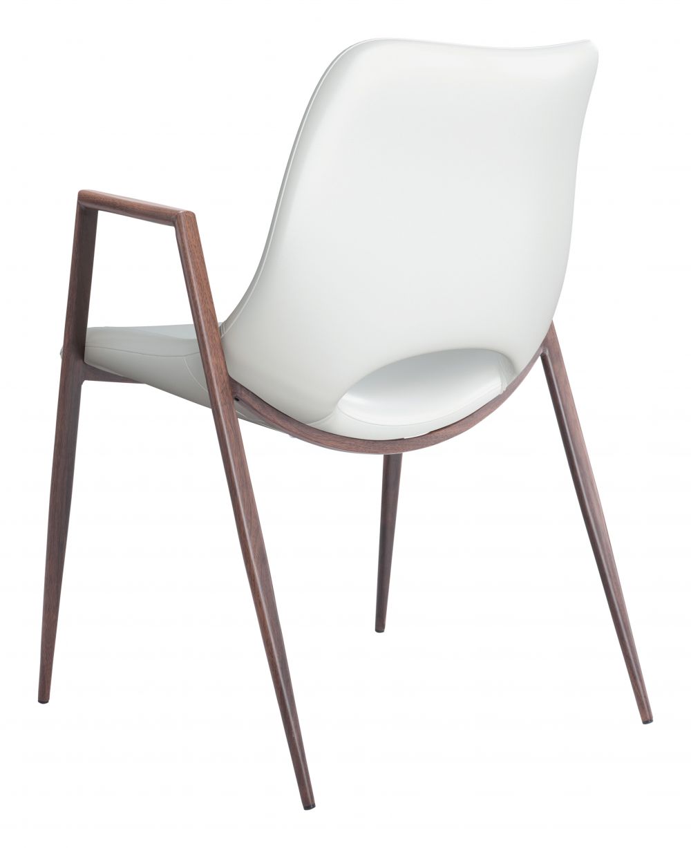 Desi Faux Leather Dining Chair 2PC