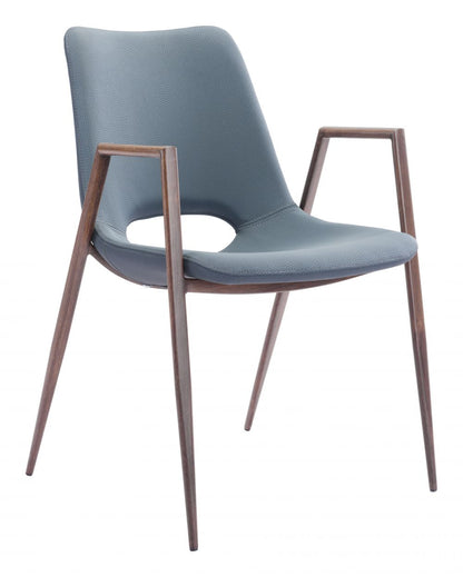 Desi Faux Leather Dining Chair 2PC