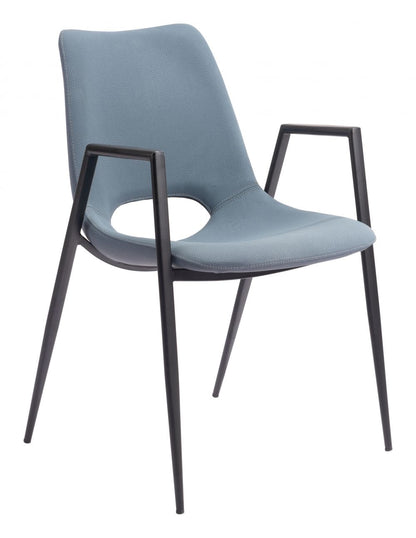 Desi Faux Leather Dining Chair 2PC