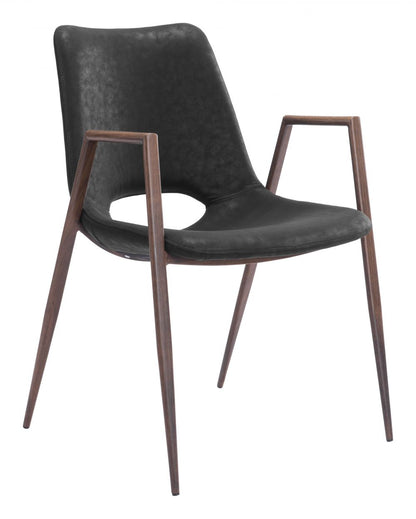 Desi Faux Leather Dining Chair 2PC