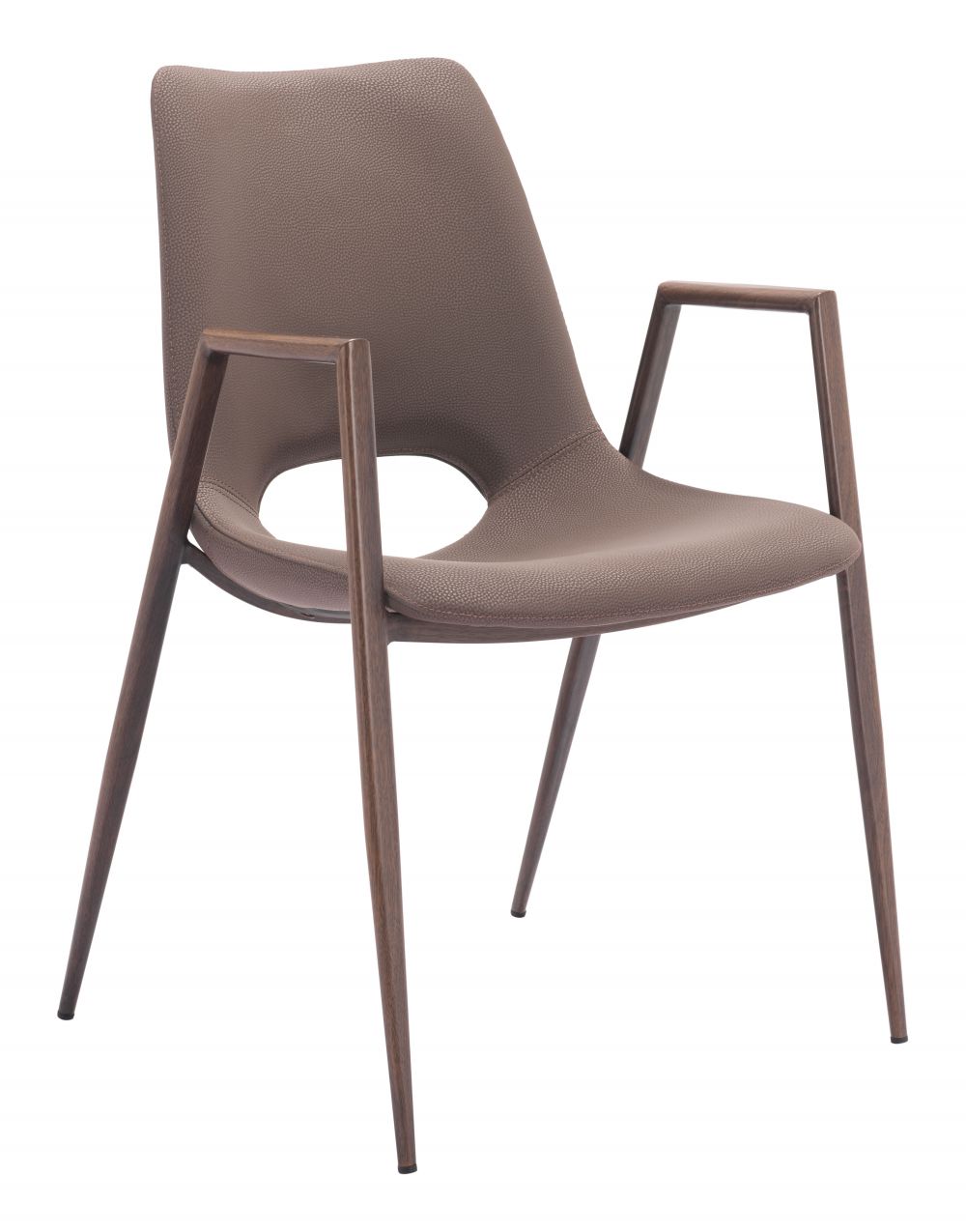 Desi Faux Leather Dining Chair 2PC