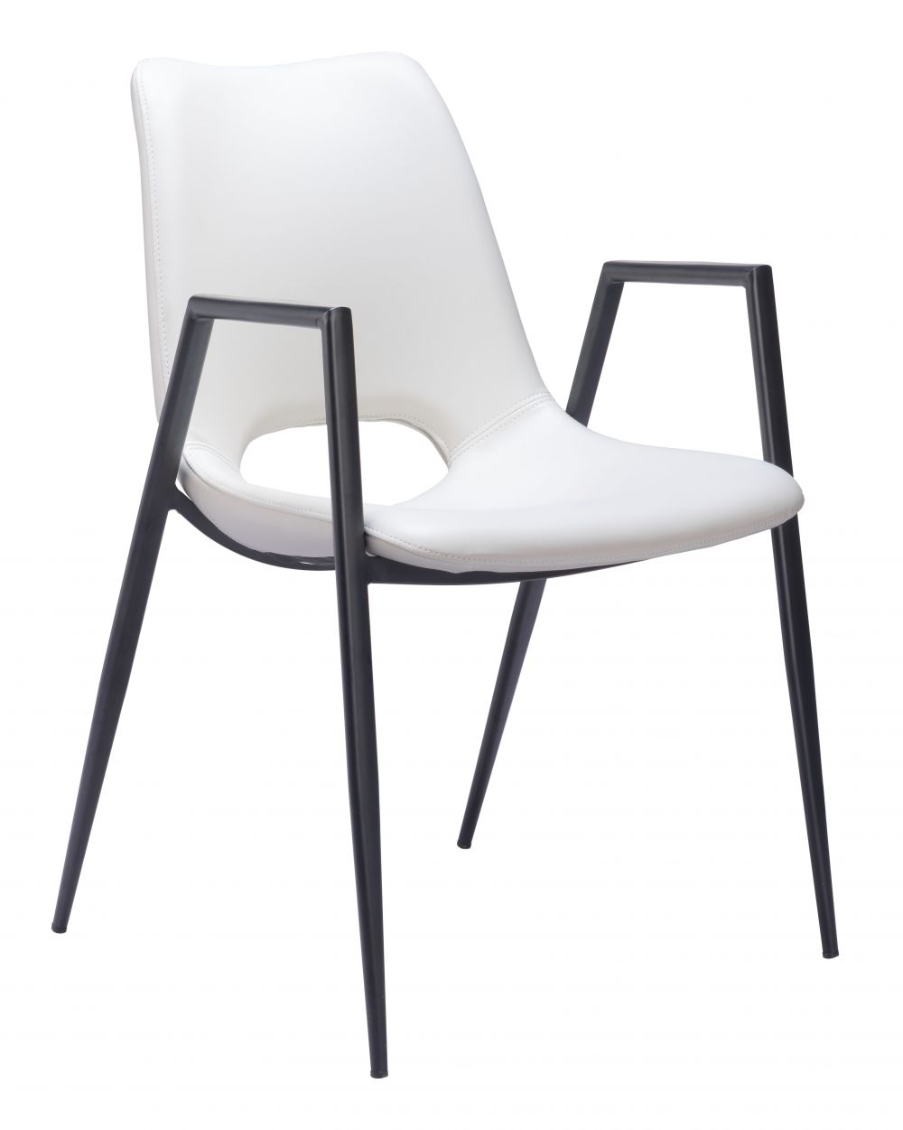 Desi Faux Leather Dining Chair 2PC