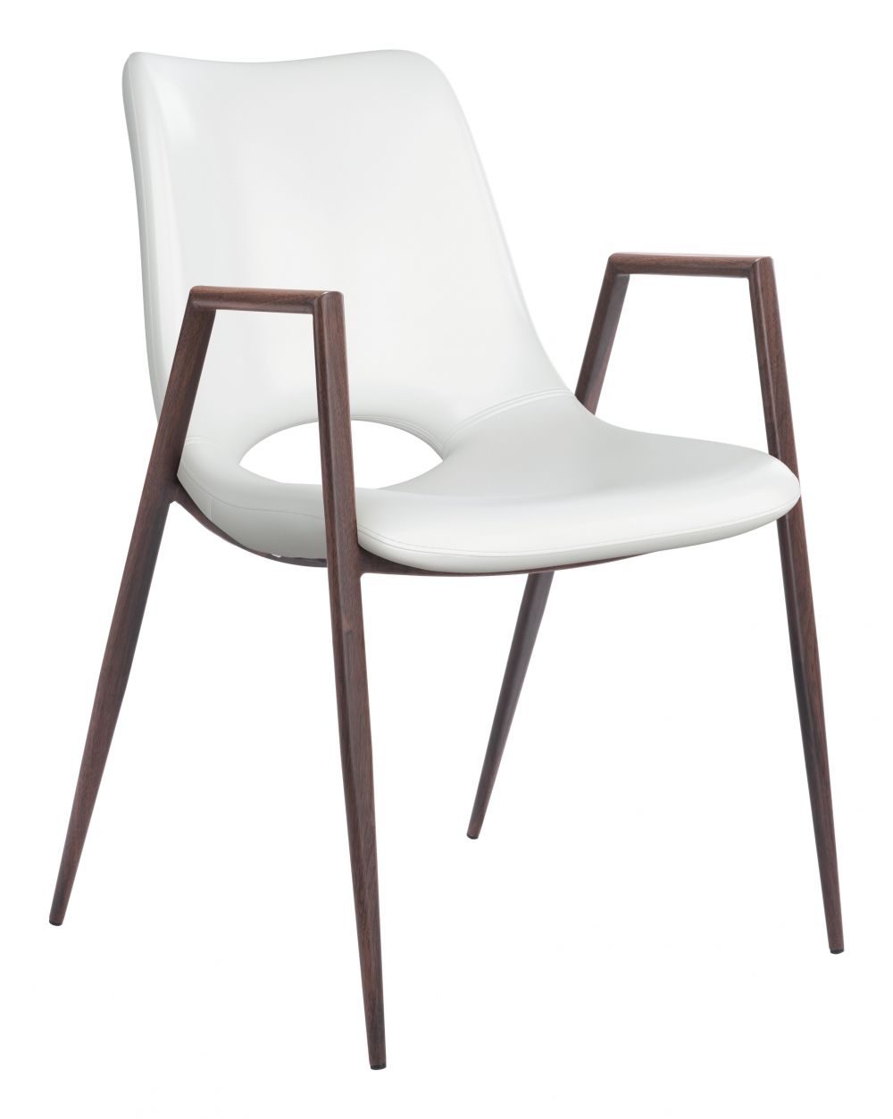 Desi Faux Leather Dining Chair 2PC