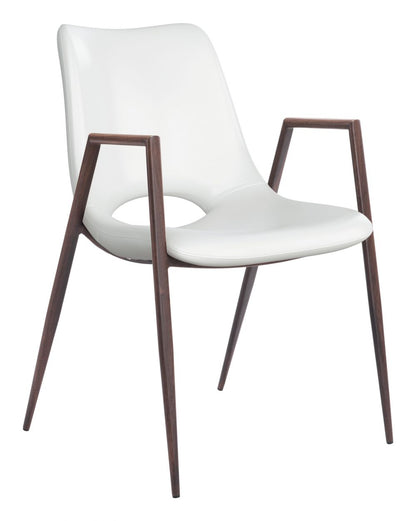 Desi Faux Leather Dining Chair 2PC
