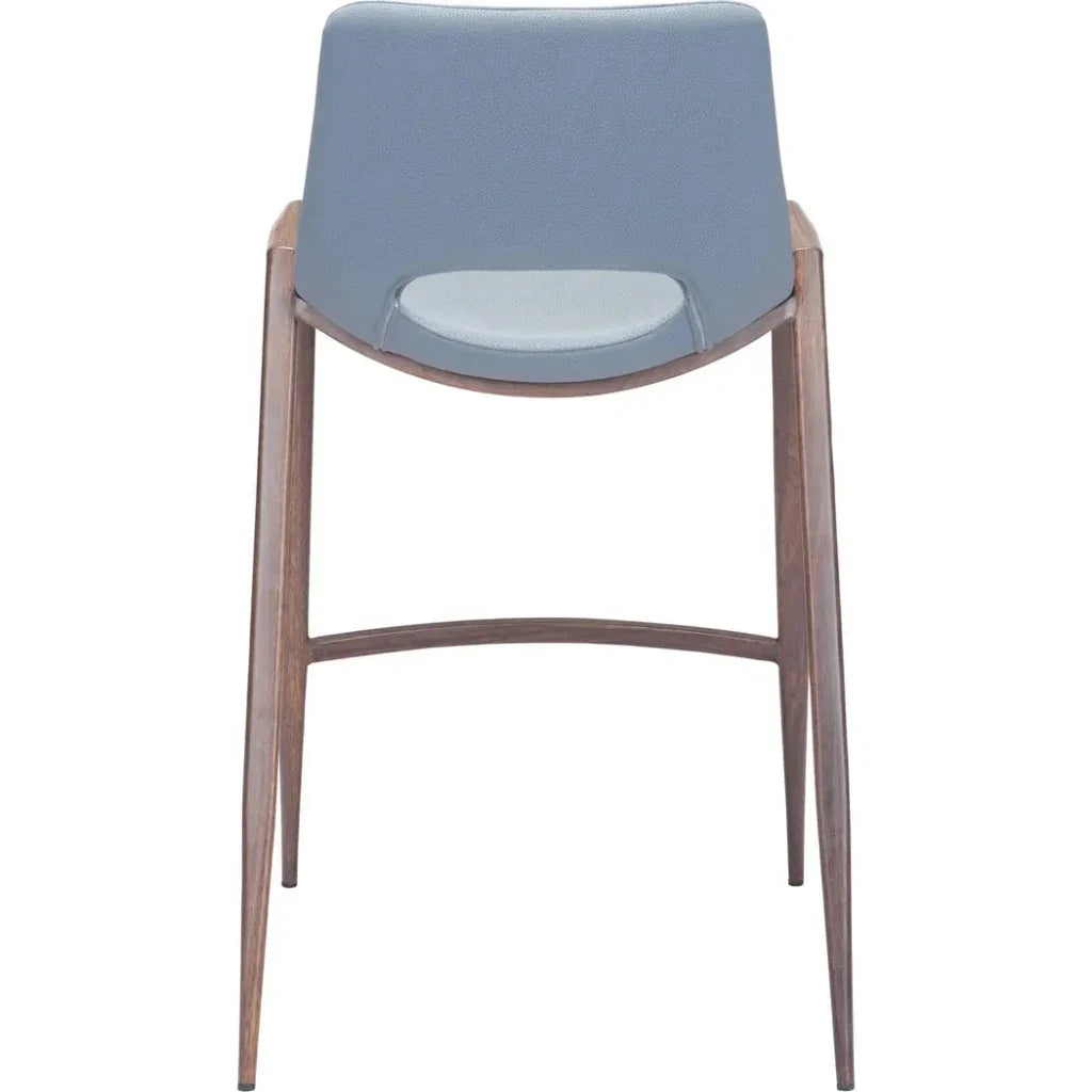 Desi Gray Counter Chair (Set of 2)