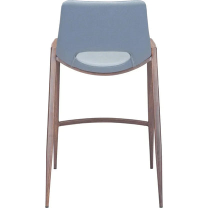 Desi Gray Counter Chair (Set of 2)
