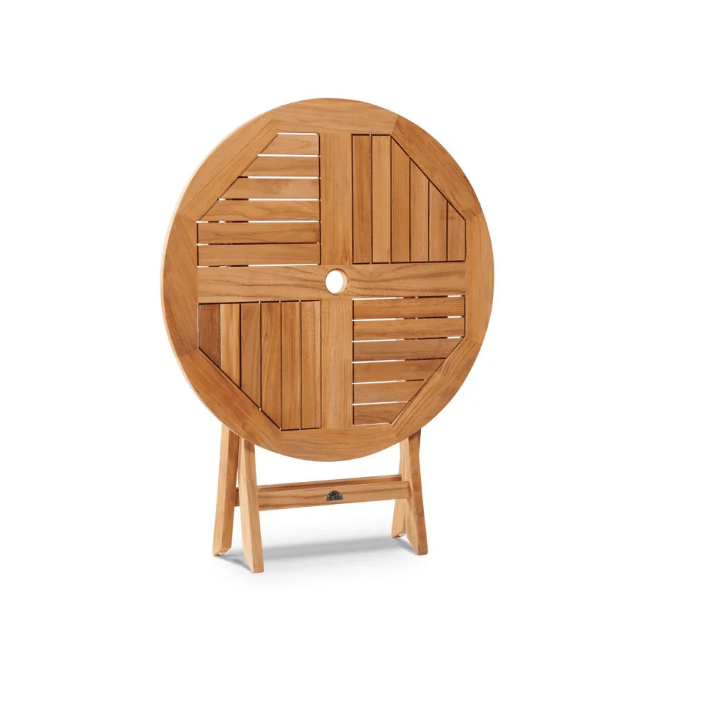 Devon Teak Patio Round Bistro Set 3PC