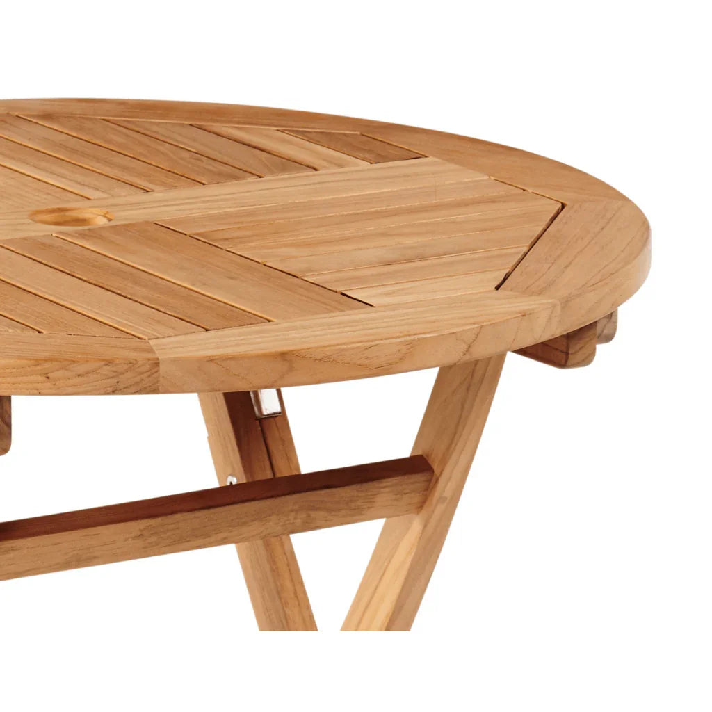 Devon Teak Patio Round Bistro Set 3PC