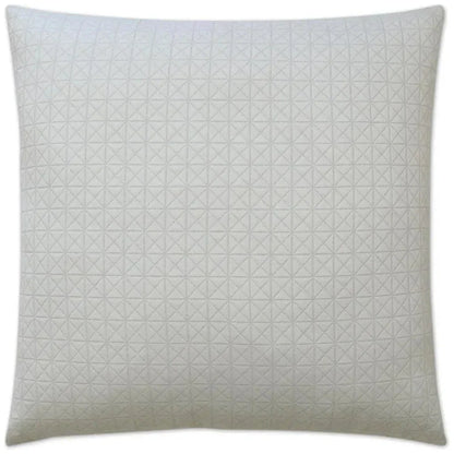 Diamante Silver Throw Pillow With Insert