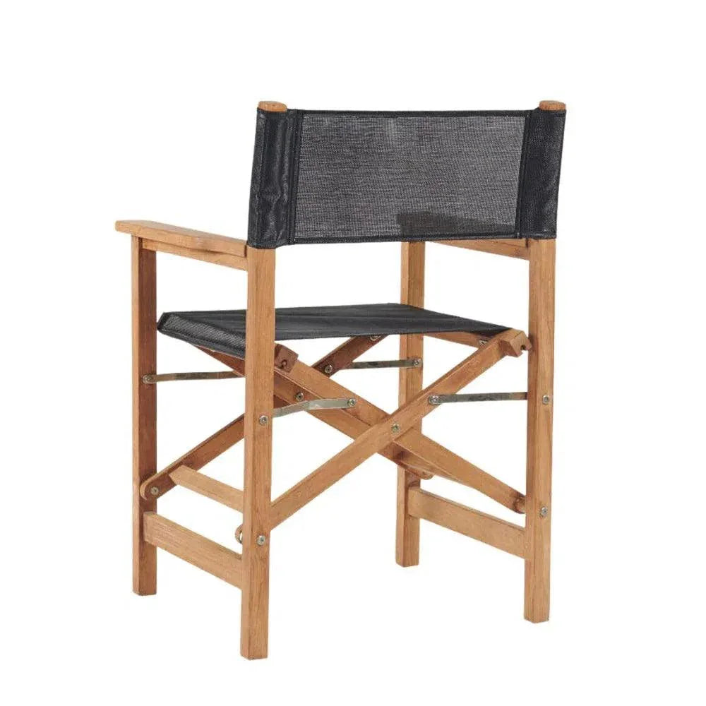 Director Teak Outdoor Folding Armchair