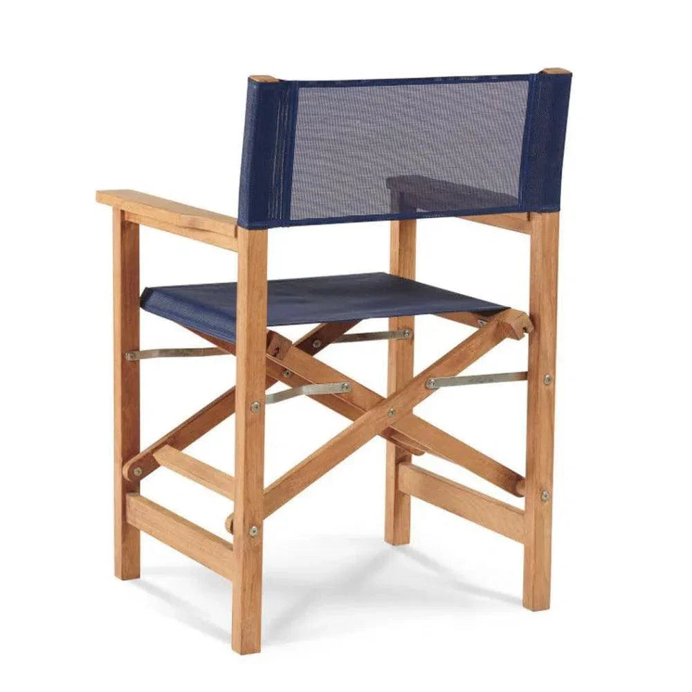 Director Teak Outdoor Folding Armchair