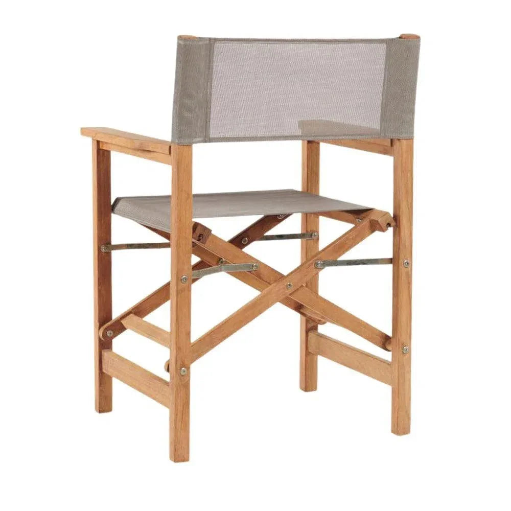 Director Teak Outdoor Folding Armchair