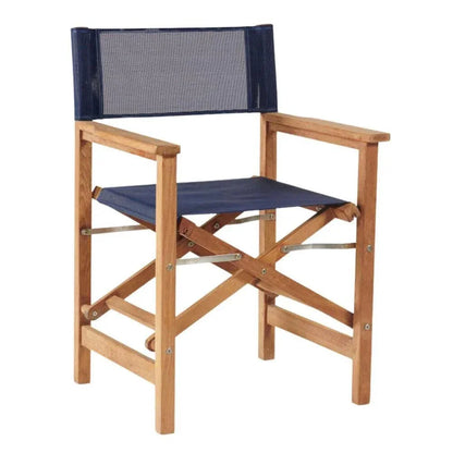 Director Teak Outdoor Folding Armchair