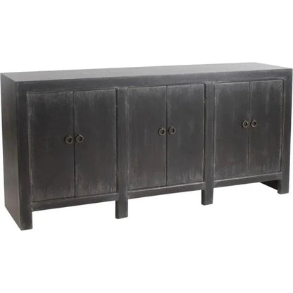 Campana Distressed Black Sideboard