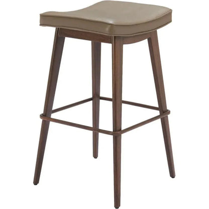 Divat Wood Base Barstool (Set of 2)