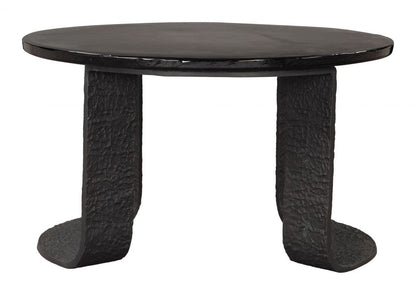 Divin Aluminum Frame Black Coffee Table
