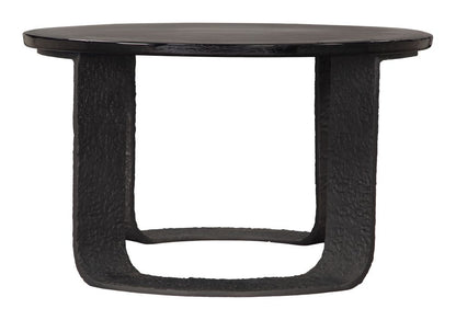 Divin Aluminum Frame Black Coffee Table