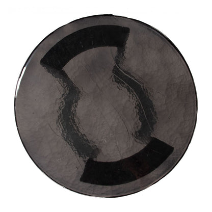 Divin Aluminum Frame Black Side Table