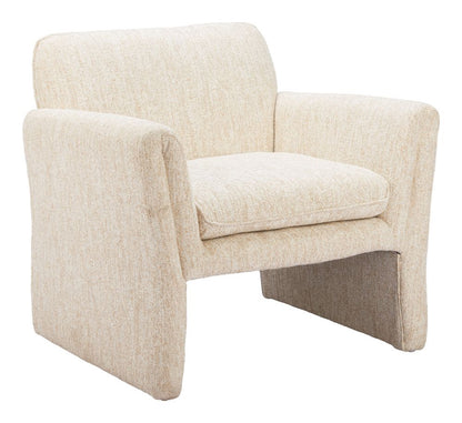 Dobra Textured Fabric Club Chair