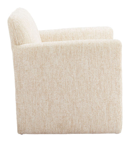 Dobra Textured Fabric Club Chair