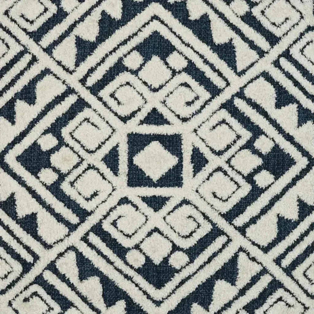 Dolce Blue Throw Pillow With Insert