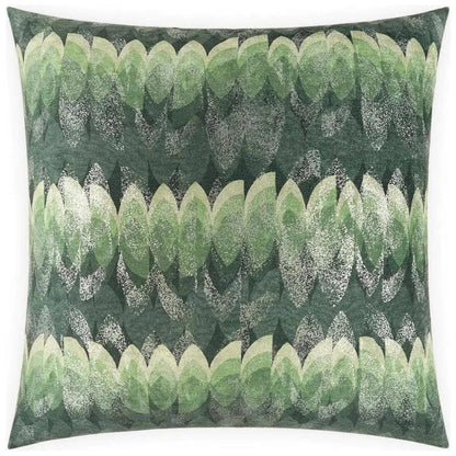 Dover Malachite Green Throw Pillow With Insert