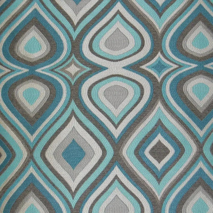 Doyle Blue Throw Pillow With Insert